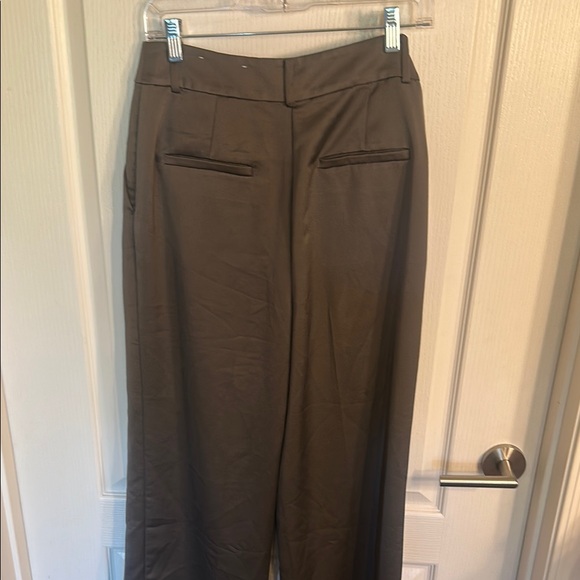 Loft Wide Leg Satin Dress Pant Trouser Size 2 - Picture 6 of 6